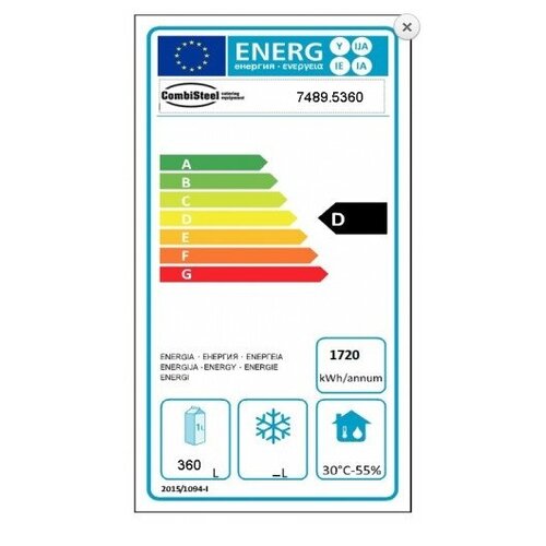 Combisteel Comptoir Réfrigéré | Pro Line | 3 Portes et 2 Tiroirs | 632 Litres | 2270x700x(H)850mm