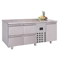 Comptoir Réfrigéré | Pro Line | 1 Porte et 4 Tiroirs | 474 Litres | 1785x700x(H)850mm