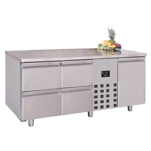 Combisteel Comptoir Réfrigéré | Pro Line | 1 Porte et 4 Tiroirs | 474 Litres | 1785x700x(H)850mm Combisteel Comptoir Réfrigéré | Pro Line | 1 Porte et 4 Tiroirs | 474 Litres | 1785x700x(H)850mm