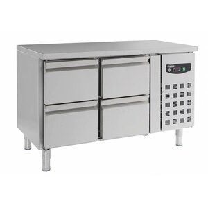 Combisteel Comptoir Réfrigéré | 4 Tiroirs | 282 Litres | 1360x700x(H)850mm Combisteel Comptoir Réfrigéré | 4 Tiroirs | 282 Litres | 1360x700x(H)850mm