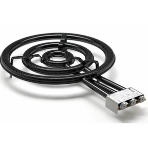 CHRselect Brûleur à Paella | T-600 |  Exterieur | Modèle de Table | Butane/Propane | 3 Brûleurs | 19,9kW