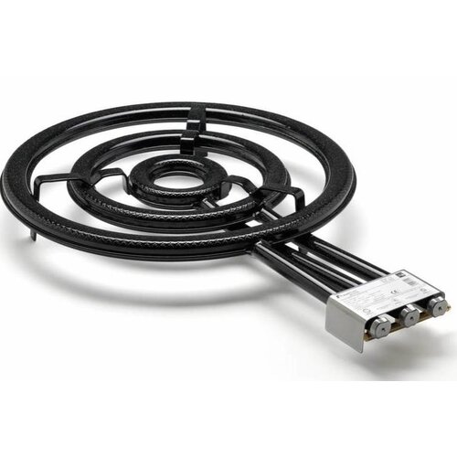 CHRselect Brûleur à Paella | T-600 |  Exterieur | Modèle de Table | Butane/Propane | 3 Brûleurs | 19,9kW