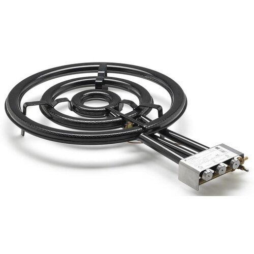 CHRselect Paella Burner TT-600 | Modèle de Table Butane / Propane 3 Flammes 19,9 kW