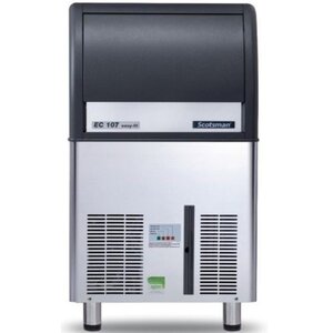 Scotsman Machine à Glace | EC 107 AS | Glaçon Gourmet 53kg / 24h | Reserve de 23 kg | 531x600x (H) 930mm Avec ou sans Pompe de Vidange