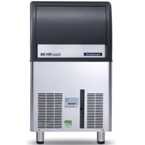 Scotsman Machine à Glace | EC 107 AS | Glaçon Gourmet 53kg / 24h | Reserve de 23 kg | 531x600x (H) 930mm Avec ou sans Pompe de Vidange