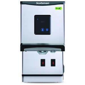 Scotsman Distributeur d'Eau et de Glaçon | DXN 207F | Fonctionnement avec Boutons ou Ecran Tactile | Cubelets & Eau Glacée | 100kg / 24h | 427x552x (H) 769mm