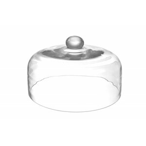Hendi Cloche en Verre | Compatible avec un Fumoir |  Ø245x(H)150mm