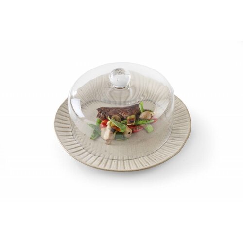 Hendi Cloche en Verre | Compatible avec un Fumoir |  Ø245x(H)150mm