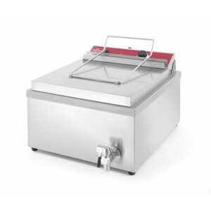 Hendi Friteuse à Donut | 12 Litres | Réservoir d'Huile 400x400x(H)160mm | 630x860x(H)360mm