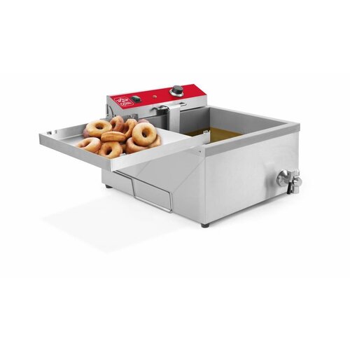 Hendi Friteuse à Donut | 12 Litres | Réservoir d'Huile 400x400x(H)160mm | 630x860x(H)360mm Hendi Friteuse à Donut | 12 Litres | Réservoir d'Huile 400x400x(H)160mm | 630x860x(H)360mm