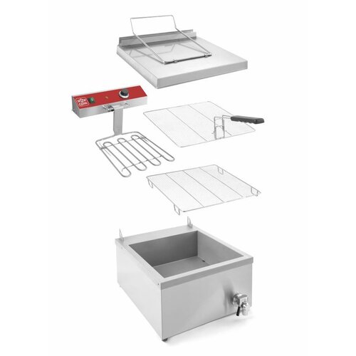 Hendi Friteuse à Donut | 12 Litres | Réservoir d'Huile 400x400x(H)160mm | 630x860x(H)360mm Hendi Friteuse à Donut | 12 Litres | Réservoir d'Huile 400x400x(H)160mm | 630x860x(H)360mm