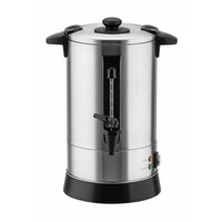 Percolateur Simple Paroi | Inox | avec Robinet | 8,8 Litres | 320x290x(H)420mm