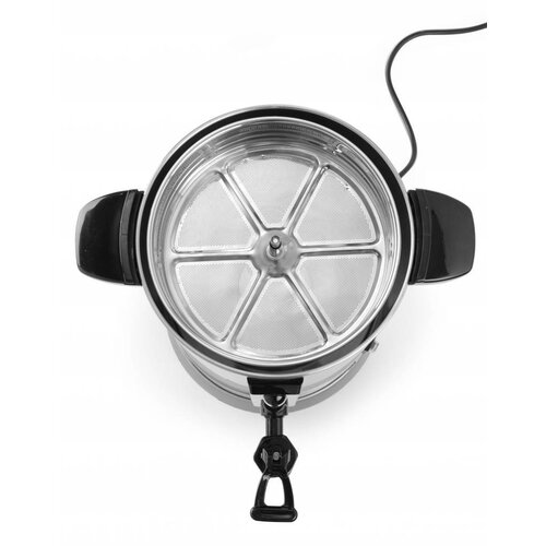 Hendi Percolateur Simple Paroi | Inox | avec Robinet | 8,8 Litres | 320x290x(H)420mm