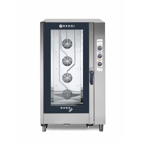 Hendi Four Mixte Combi à Vapeur | Nano | 20x 1/1 GN | 1050x940x(H)190mm Hendi Four Mixte Combi à Vapeur | Nano | 20x 1/1 GN | 1050x940x(H)190mm