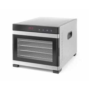 Hendi Déshydrateur Profi Line | Tableau de Commande Numérique | avec 6 Plateaux | 340x450x(H)311mm