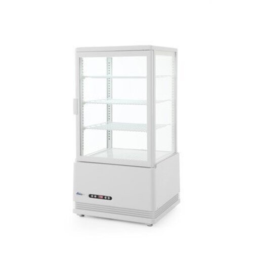 Hendi Vitrine Réfrigérée | Noir | 68 Litres | 3 Étagères | 452x406x(H)891mm Hendi Vitrine Réfrigérée | Noir | 68 Litres | 3 Étagères | 452x406x(H)891mm