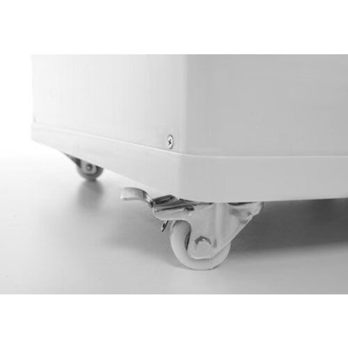 Hendi Vitrine Réfrigérée | Blanc | 5 Étagères | Double Vitrage | Porte Courbée | 556x526x(H)1913mm