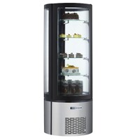 Vitrine à Patisserie | Ronde | 360 Litres | Éclairage LED | ø680x(H)1750mm