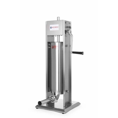 Hendi Machine à Saucisse | Profi Line | 5 Litres | 300x340x(H)690mm