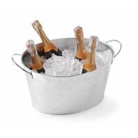 Seau à Glace | 18 Litres | Acier Galvanisé | 400x330x(H)220mm
