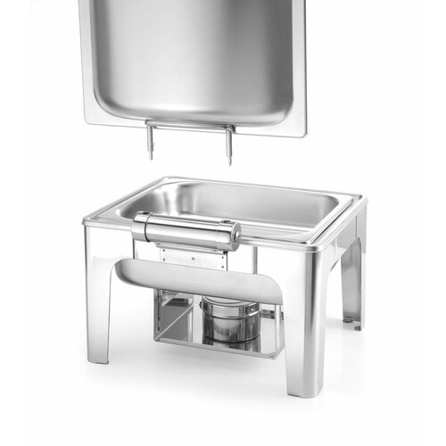 Hendi Chafing Dish 1/2 GN |  Inox Mate | 4 Litres | 365x370x(H)280mm