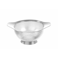 Egouttoir Perforé | Rond | Inox | sur Pied | 2 Poignées | Disponible en 3 Tailles