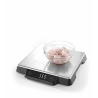 Balance de Cuisine | 15 kg | Minimum 2g | 266x269x(H)34mm