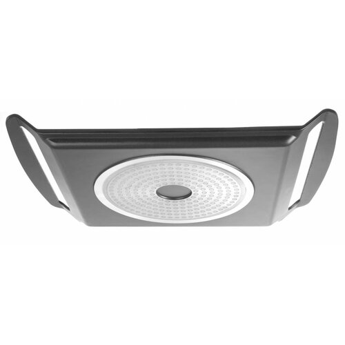 Hendi Grill pour Plaque de Cuisson à Induction | Aluminium | Couche Anti-Adhésive | 390x260x(H)35mm