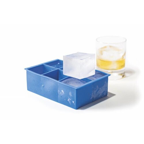 Hendi Moule à Glaçons Cube XL | 6 Glaçons | Silicone | 170x110x(H)52mm