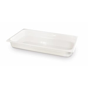 Hendi Bac GN | Polycarbonate Blanc | GN 1/1 | 9 Litres | Hauteur 65mm