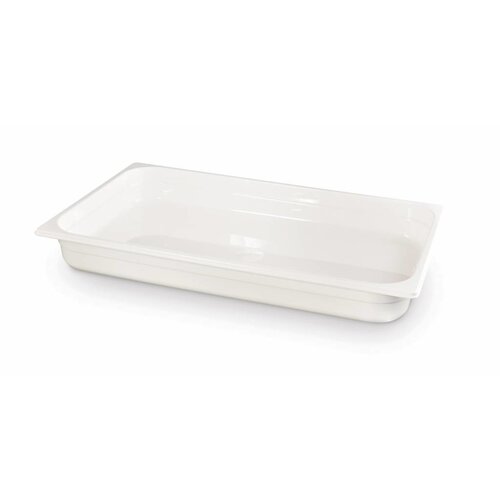 Hendi Bac GN | Polycarbonate Blanc | GN 1/1 | 9 Litres | Hauteur 65mm