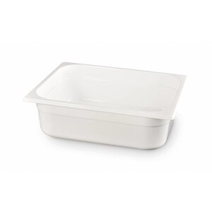 Hendi Bac GN | Polycarbonate Blanc | GN 1/2 | Disponible en 2 Hauteurs