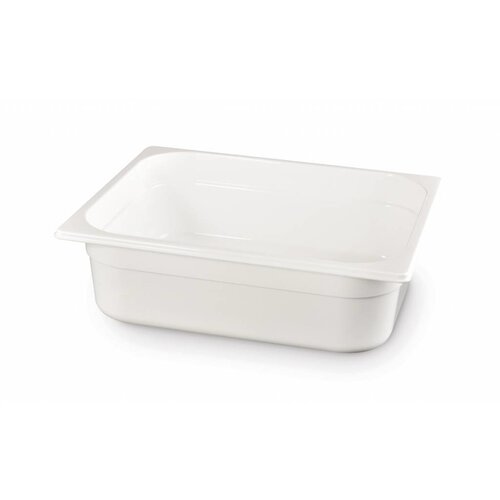Hendi Bac GN | Polycarbonate Blanc | GN 1/2 | Disponible en 2 Hauteurs