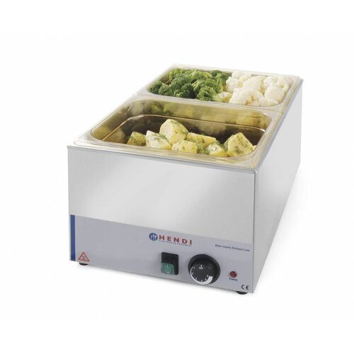 Hendi Bac GN 1/2 | Résistant aux Températures de -40°C à 150°C | Disponible en 3 Hauteurs