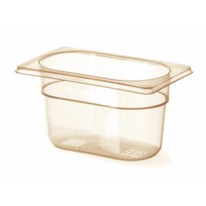 Hendi Bac GN 1/9 | Résistant aux Températures de -40°C à 150°C | Disponible en 3 Hauteurs