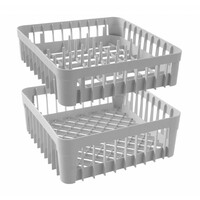 Casier à Verres | Avec Support | 400x400x(H)150mm