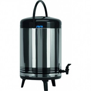 Saro Distributeur De Boissons Chaudes | Modèle ISOD 12 | avec Poignée de Transport | 12 Litres | avec Robinet