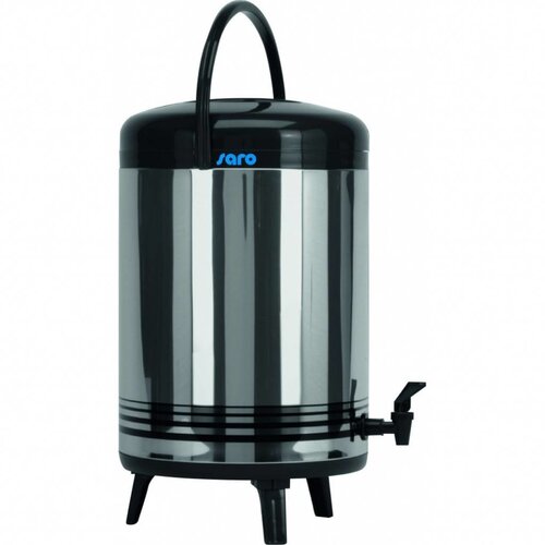 Saro Distributeur De Boissons Chaudes | Modèle ISOD 12 | avec Poignée de Transport | 12 Litres | avec Robinet