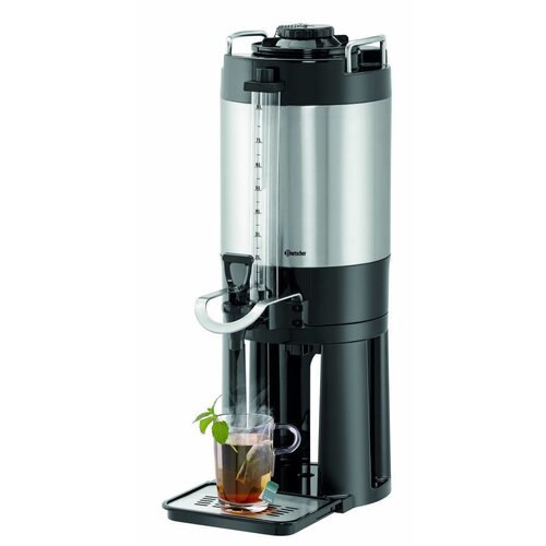 Bartscher Distributeur Isotherme | Double Paroi | 8 Litres | Robienet de Vidange Amovible | 235x350x(H)635mm