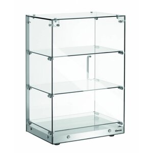 Bartscher Vitrine de Buffet | 3 Etages | Porte Verrouillable | 405x335x(H)620mm Bartscher Vitrine de Buffet | 3 Etages | Porte Verrouillable | 405x335x(H)620mm