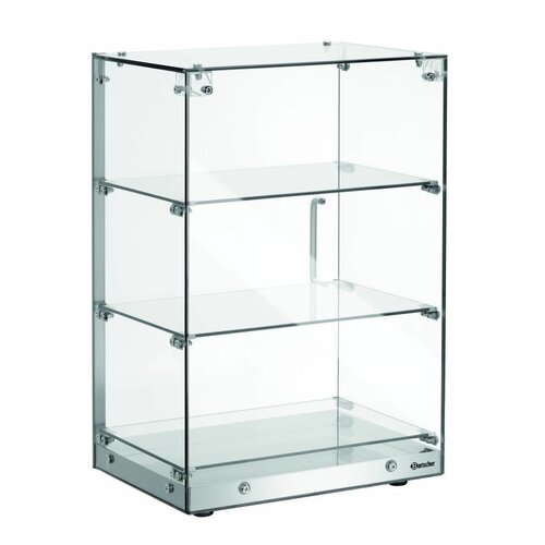 Bartscher Vitrine de Buffet | 3 Etages | Porte Verrouillable | 405x335x(H)620mm