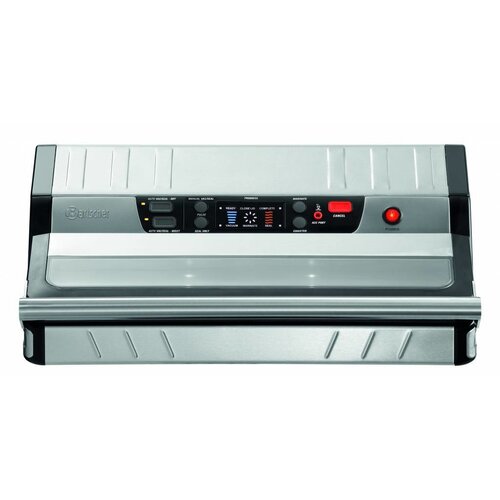 Bartscher Machine Sous-Vide | 420mm | 20L /min  | 2 Cordons de Soudure | 0,35 kW | 500x395x(H)140mm