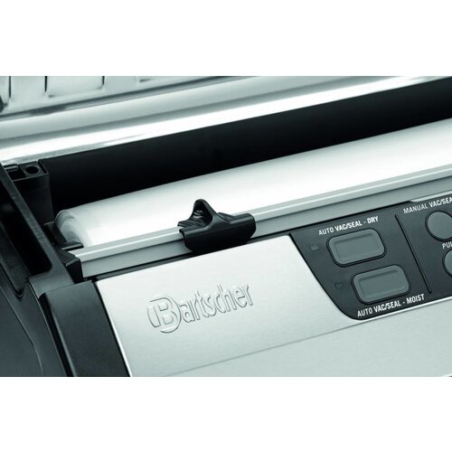 Bartscher Machine Sous-Vide | 420mm | 20L /min  | 2 Cordons de Soudure | 0,35 kW | 500x395x(H)140mm