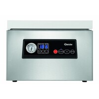 Machine Sous-Vide | 300mm | 60L /min | 2 Cordons de Soudure | 0,35 kW | 375x440x(H)271mm