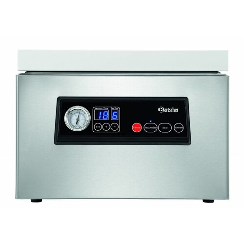 Bartscher Machine Sous-Vide | 300mm | 60L /min  | 2 Cordons de Soudure | 0,35 kW | 375x440x(H)271mm