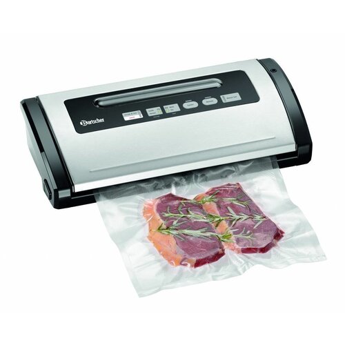 Bartscher Machine Sous-Vide | 305mm | 15L /min  | 1 Cordon de Soudure | 0,13 kW | 400x180x(H)92mm