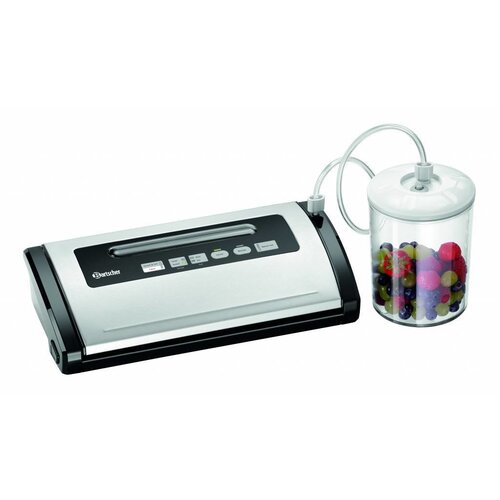 Bartscher Machine Sous-Vide | 305mm | 15L /min  | 1 Cordon de Soudure | 0,13 kW | 400x180x(H)92mm