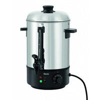 Distributeur d'Eau Chaude | Inox | 6 Litres | 1,8 kW | 280x290x(H)385mm