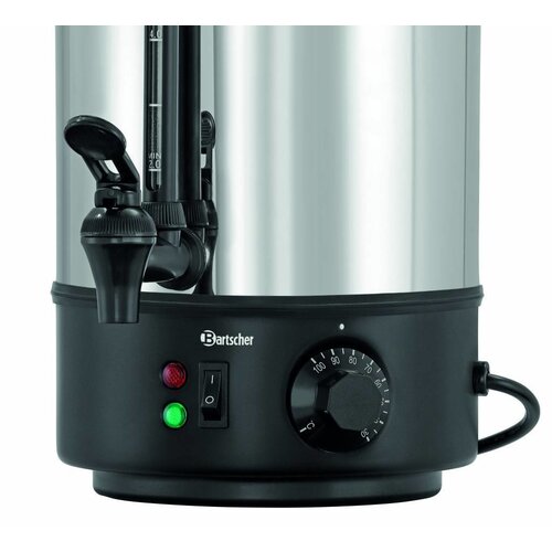 Bartscher Distributeur d'Eau Chaude | Inox | 6 Litres | 1,8 kW | 280x290x(H)385mm