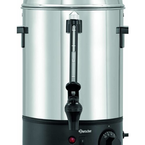 Bartscher Distributeur d'Eau Chaude | Inox | 6 Litres | 1,8 kW | 280x290x(H)385mm
